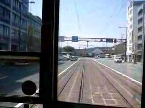 【日本の車窓から】伊予鉄道(市内線)　大手町～JR松山駅前