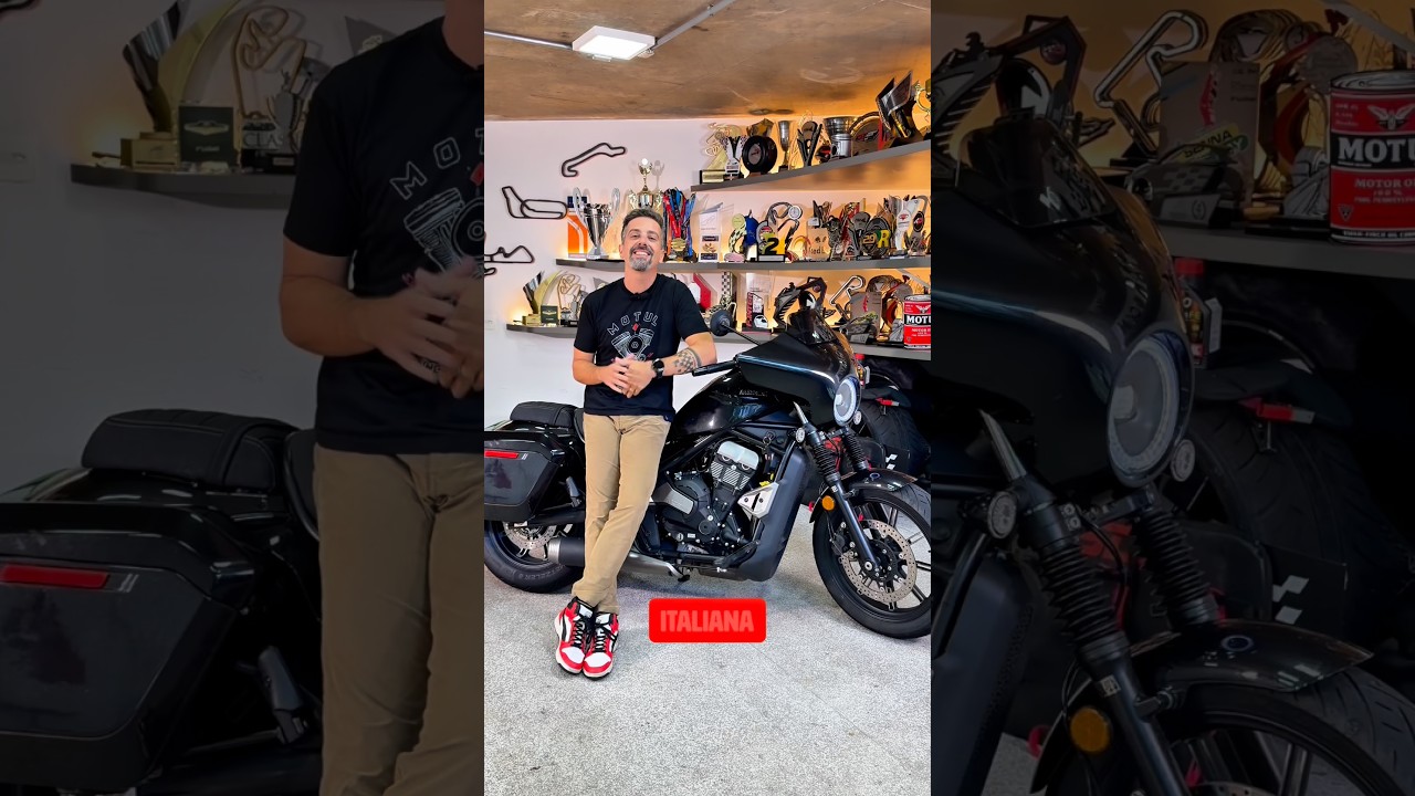 Moto Morini CHEGA NO BRASIL com fluidos Motul originais de fábrica!