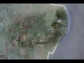 Imagens projetadas do Porto do Recife