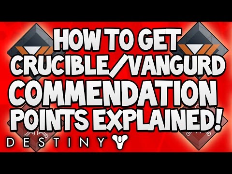 how to obtain vanguard commendation