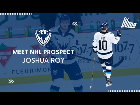2021 NHL Draft Prospects | Meet Joshua Roy