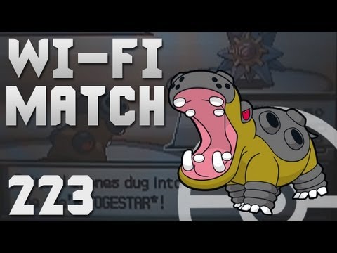 Pokemon Wi-Fi Match 223 - Hippowdon :)