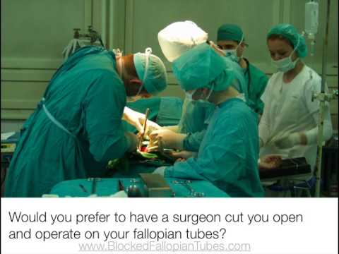 how to unclog fallopian tubes
