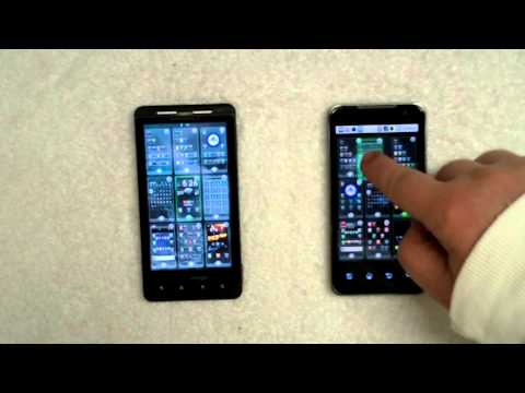 T-Mobile LG G2x Dual core vs Verizon Motorola Droid X Single core processors 001.MOV