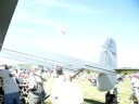 Goodyear blimp in steep climb Oshkosh '08