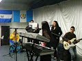 ensayando un poco la intro del canto