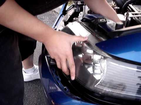 Tsx Headlight Bumper and HID removal and reinstallation