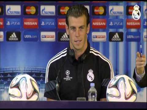 Real Madrid-Sevilla: conferencia de prensa de Gareth Bale Real Madrid-Sevilla: conferencia de prensa de Gareth Bale