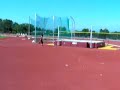 James Mabrey in the HJ at the 2008 Coast Conference Meet in Monterey. James was the Coast Conference Champion in the HJ at 6'3.