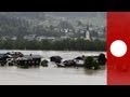 Flooding in Czech Republic, Germany, Austria - YouTube