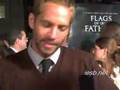 Paul Walker Interview FOOF Premiere