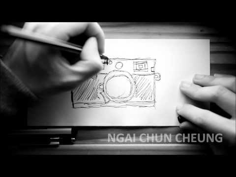 how to draw a camera