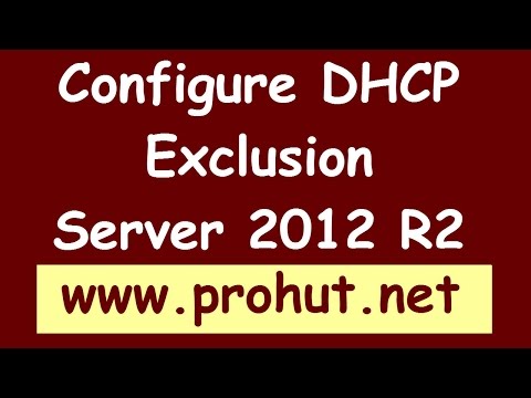 how to define dhcp server