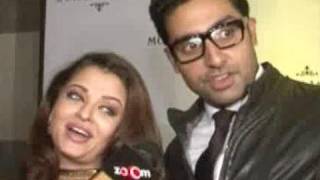 Abhi & Ash at Abu Jani & Sandip Khosla's party