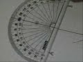 Construction 1, Perpendicular bisector of the line AB