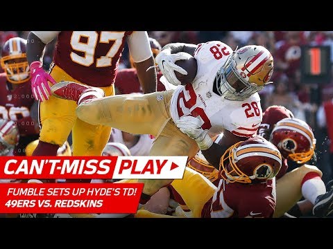 Video: Carlos Hyde's TD Blast Set Up by Jimmie Ward's Clutch Fumble Recovery! | Can't-Miss Play | NFL Wk 6