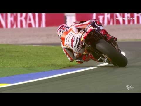 Marquez - The best shots of Marc Marquez as the Honda Team rider sets the pace in Qualifying Practice at Valencia.