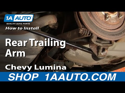 How To Install Replace Rear Trailing Control Arm GM Front Drive 88-08 1AAuto.com