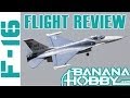 F-16 Falcon 360 Degree Thrust Vector!  EDF RC Jet  Flight Review! www.bananahobby.com!