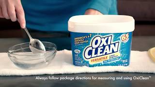 Clean Wine Stains with OxiClean™ Versatile Stain