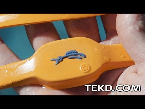 This could save kids from drowning. The $99 iSwimband!