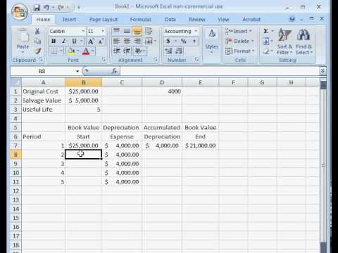 how to calculate depreciation