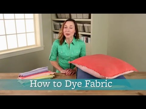 how to dye upholstery fabric