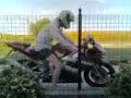 Bromba con Yamaha r1