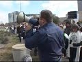 Alex Jones Bullhorns Federal Reserve branch in Dallas 1-2a