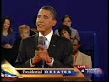 Obama/McCain Debate, Section 4 ~~ Sacrifices for Restoring American Dream