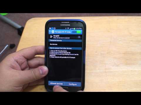 how to turn on hotspot for samsung galaxy s