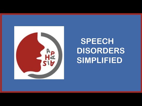 SPEECH DISORDERS ,APHASIA