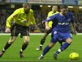 photo montage of sexy footballer peter sweeney playing in lycra cycling shorts.