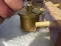 Cassegrain, drilling the hole into the primary mirror