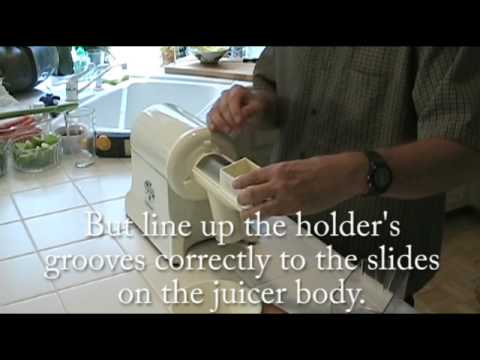 how to unclog juicer screen