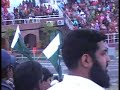 Pakistan Wagah Border, flag ceremony