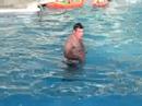 Ricardo na piscina