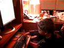 Evan Playing on Fisher Price Web Site 2