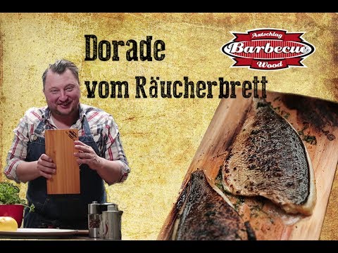 Zedernplanke | Dorade - Grillrezept mit Sebastian Lege | Räucherbrett  | Zedernholzplanke