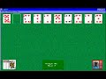 mi sono messo a giocare a uno dei solitari di windows (mea culpa, lo so che � male) e mi sono trovato a dover perdere... pur non avendo perso. un video inutile, alla fine, ma non volevo perdere questa stranezza del gioco.
in sottofondo: 