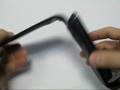 videos de PDair Leather Case for Motorola MOTOZINE ZN5 - Flip Type (Black)