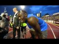 Ostrava GOLDEN SPIKE 2010 - 300m Men - USAIN BOLT won in 30.97 sec MR!