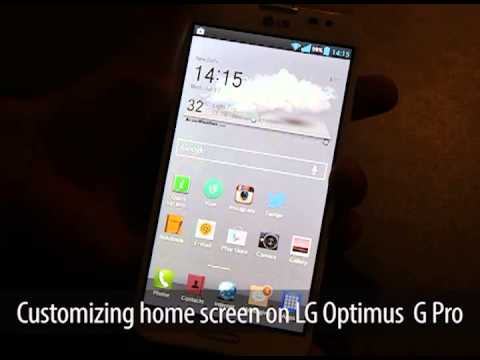 how to get more themes for lg optimus g