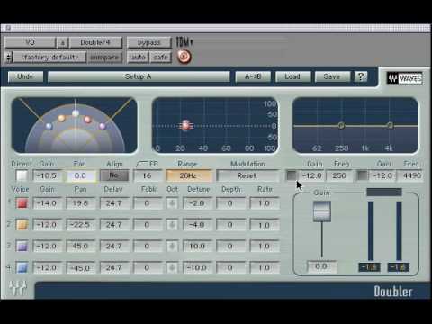 Doubler - WAVES PLUG IN tutorial.