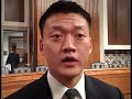 Lt. Dan Choi after DADT hearings