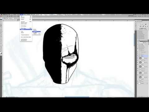 how to draw deathstroke