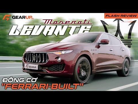 Maserati Levante: Sức mạnh 345HP trên hương vị khác lạ đến từ nước Ý | GU Flash Review