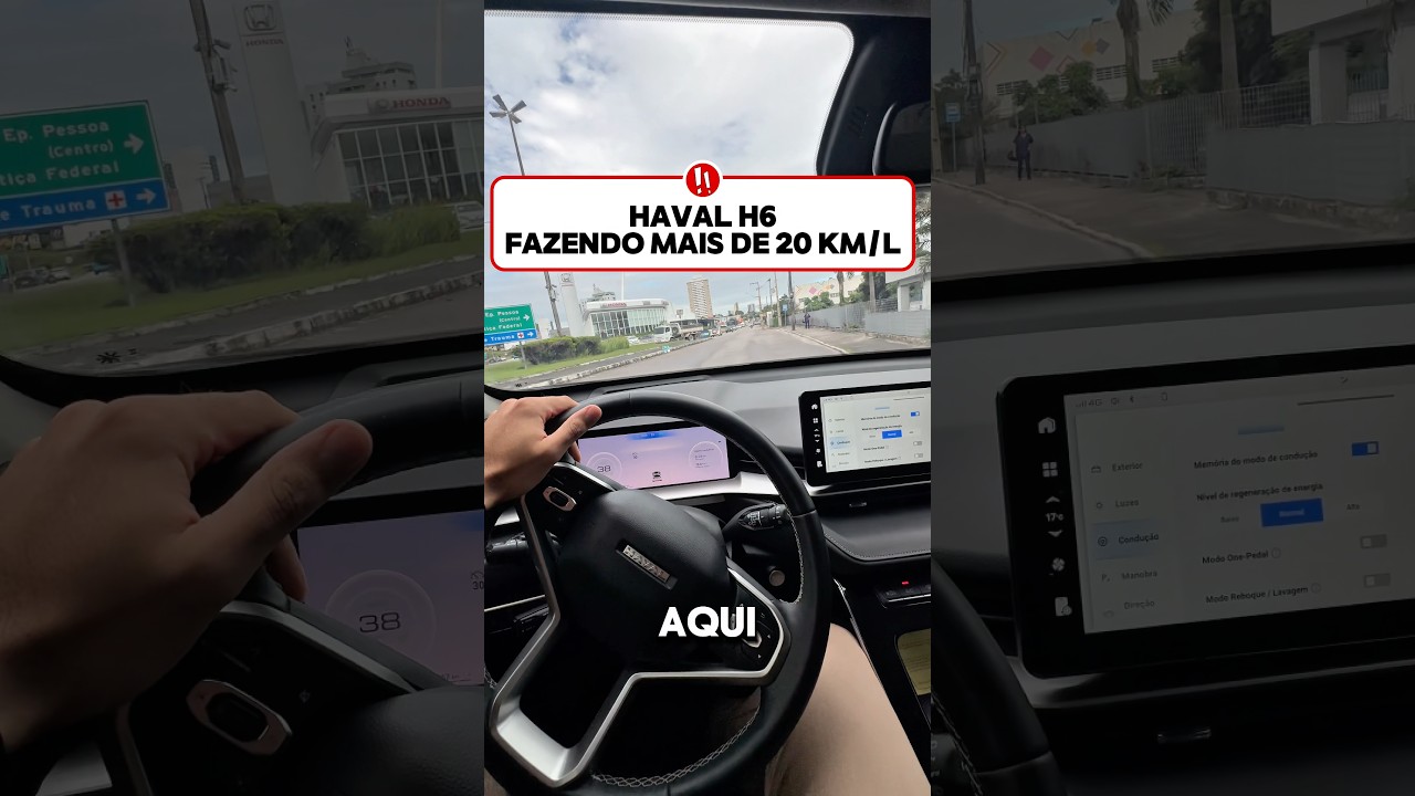 HAVAL H6 FAZENDO MAIS DE 20 KM/L 🚨🤯
