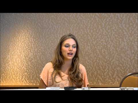 Revolution - Tracy Spiridakos - Comic Con 2013 - Press Room Interview
