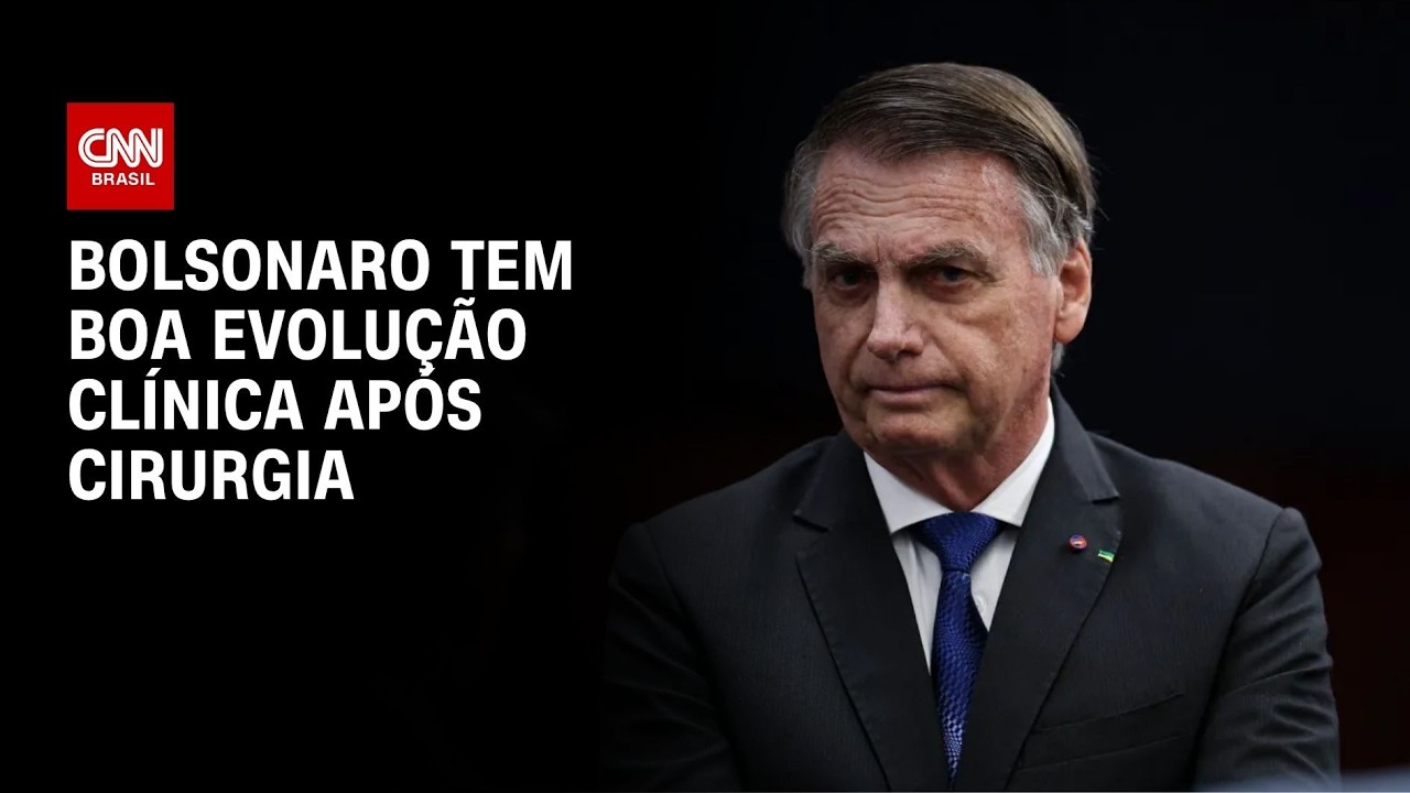 Boletim médico: Bolsonaro tem boa evolução clínica após cirurgia | BOLETIM CNN